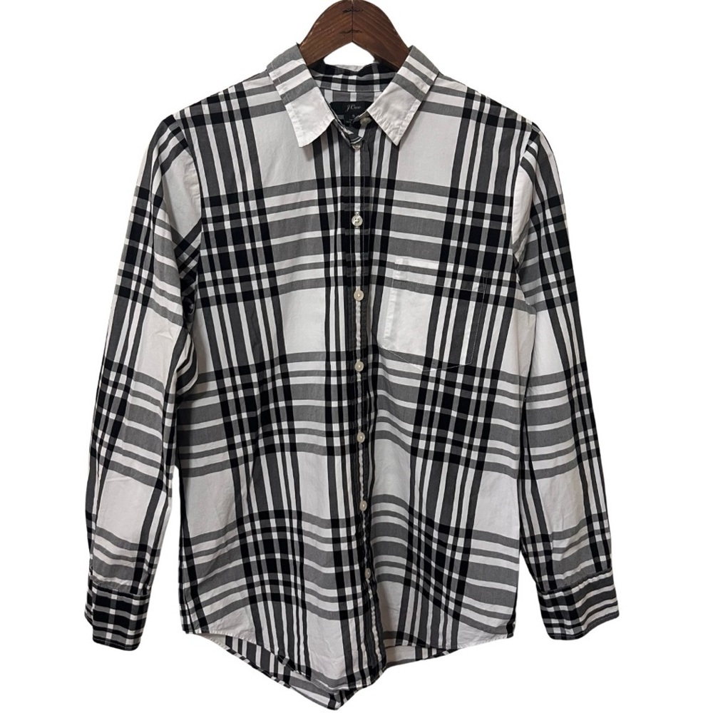 J. Crew Shirt Womens Size Small Button Up Relaxed Fit